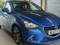 Used Mazda 2 Inclusive 90 HP (66 kW) 2017 Blue Hatchback