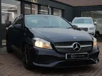 Used Mercedes A180 AMG line 109 HP (80 kW) 2017 Blue Hatchback