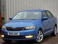 Used Skoda Rapid SE 2014 Blue Hatchback