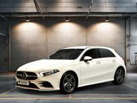 Used Mercedes A180 AMG Line Premium 116 HP (85 kW) 2018 White Hatchback