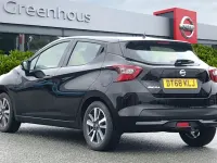 Used Nissan Micra Acenta 90 HP (66 kW) 2019 Black Hatchback