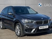 Used BMW X1 Sport Line 187 HP (137 kW) 2018 Grey SUV