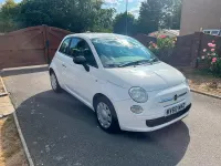 Used Fiat 500 Pop 69 HP (50 kW) 2010 White Hatchback