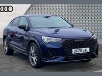 Used Audi Q3 Black Edition 150 HP (110 kW) 2025 Blue SUV