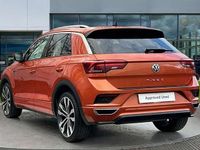 Used VW T-Roc R-line 150 HP (110 kW) 2020 Orange SUV