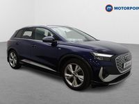 Used Audi Q4 e-tron S-Line 150 kW (204 HP) 2021 Blue SUV