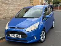 Used Ford B-MAX Zetec 105 HP (77 kW) 2013 Blue MPV