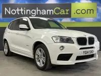 Used BMW X3 150 HP (110 kW) 2014 White SUV