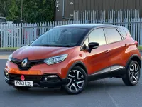 Used Renault Captur Dynamique 90 HP (66 kW) 2013 Orange/black SUV