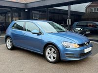 Used VW Golf VII Match 2014 Blue Hatchback