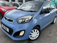 Used Kia Picanto 69 HP (50 kW) 2011 Blue Hatchback