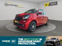 Used Smart ForFour Brabus Xclusive 109 HP (80 kW) 2017 Red Hatchback