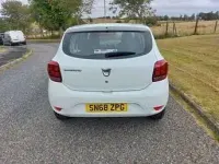 Używany Dacia Sandero Essentiel 90 KM (66 kW) 2018 Biały Hatchback