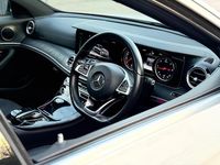 Used Mercedes E350 AMG line 2016 White Sedan