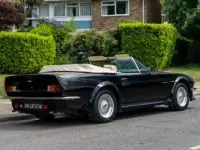 Used Aston Martin V8 Vantage 408 HP (300 kW) 1988 Black Cabriolet