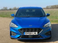 Used Ford Focus ST-Line 125 HP (91 kW) 2018 Blue Hatchback