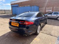 Used Jaguar XF R-Sport 200 HP (147 kW) 2014 Blue Sedan
