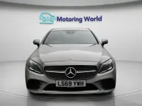 Used Mercedes C200 AMG line 198 HP (145 kW) 2020 Silver Coupe