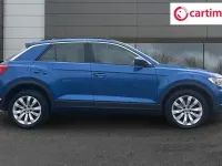 Used VW T-Roc SE 150 HP (110 kW) 2019 Blue SUV