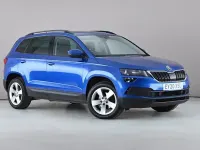 Second-hand Skoda Karoq SE 150 CP (110 kW) 2020 Albastru SUV