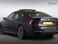 Used BMW 730L M Sport 261 HP (191 kW) 2021 Blue Sedan
