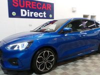 Used Ford Focus ST-Line X 125 HP (91 kW) 2020 Blue Hatchback