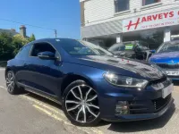 Used VW Scirocco GT 150 HP (110 kW) 2015 Blue Coupe