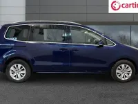 Used VW Sharan SE 150 HP (110 kW) 2018 Blue MPV