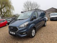 Used Ford Transit Custom Limited 130 HP (95 kW) 2019 Blue Van