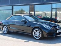Second-hand Mercedes E200 AMG line 184 CP (135 kW) 2016 Negru Cabrio