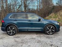 Used VW Tiguan R-line 200 HP (147 kW) 2021 Blue SUV