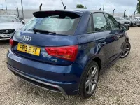 Used Audi A1 Sportback S-Line 122 HP (89 kW) 2013 Blue Hatchback