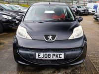 Used Peugeot 107 Urban Move 68 HP (50 kW) 2008 Black Hatchback
