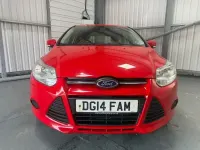 Used Ford Focus 105 HP (77 kW) 2014 Red Hatchback
