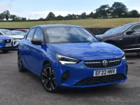 Used Vauxhall Corsa-e Elite 100 kW (136 HP) 2022 Blue Hatchback