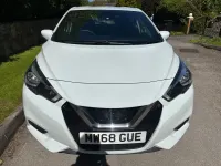 Used Nissan Micra Acenta Limited Edition 2018 White Hatchback