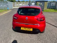Used Renault Clio Dynamique 90 HP (66 kW) 2015 Red Hatchback