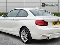 Used BMW 218 Comfort Edition 136 HP (100 kW) 2018 White Coupe