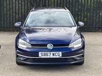 Used VW Golf VII SE 125 HP (91 kW) 2018 Blue Estate