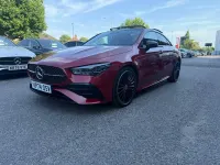 Used Mercedes CLA220 AMG Line Premium Plus 190 HP (139 kW) 2024 Red Coupe