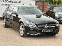Second-hand Mercedes C200 Executive 184 CP (135 kW) 2018 Negru Break