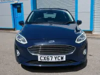Used Ford Fiesta Zetec 100 HP (73 kW) 2017 Blue Hatchback