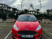Used Ford Fiesta Zetec 2013 Red Hatchback
