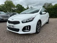 Used Kia Ceed Sportswagon GT-Line 134 HP (98 kW) 2018 White Estate