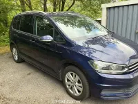 Used VW Touran Family 150 HP (110 kW) 2020 Blue MPV