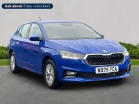 Used Skoda Fabia SE 116 HP (85 kW) 2025 Blue Hatchback