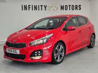 Usado Kia Ceed GT-Line 118 HP (86 kW) 2018 Vermelho Citadino