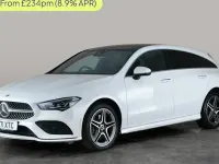 Used Mercedes CLA250e Shooting Brake AMG Line Premium Plus 218 HP (160 kW) 2021 White Estate