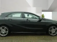 Used Mercedes A160 AMG line 2018 Obsidian black Hatchback