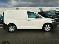 Used VW Caddy S 102 HP (75 kW) 2021 White MPV